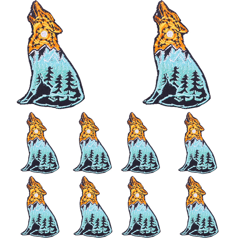 Outdoor Adventure Show - 10 Teile/lose Tier Patch Outdoor Abenteuer