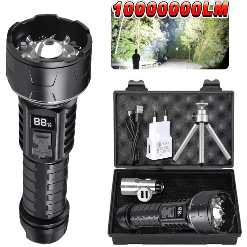 Outdoor Adventure Camp - COB LED Taschenlampe Wiederaufladbare Laterne 7-core