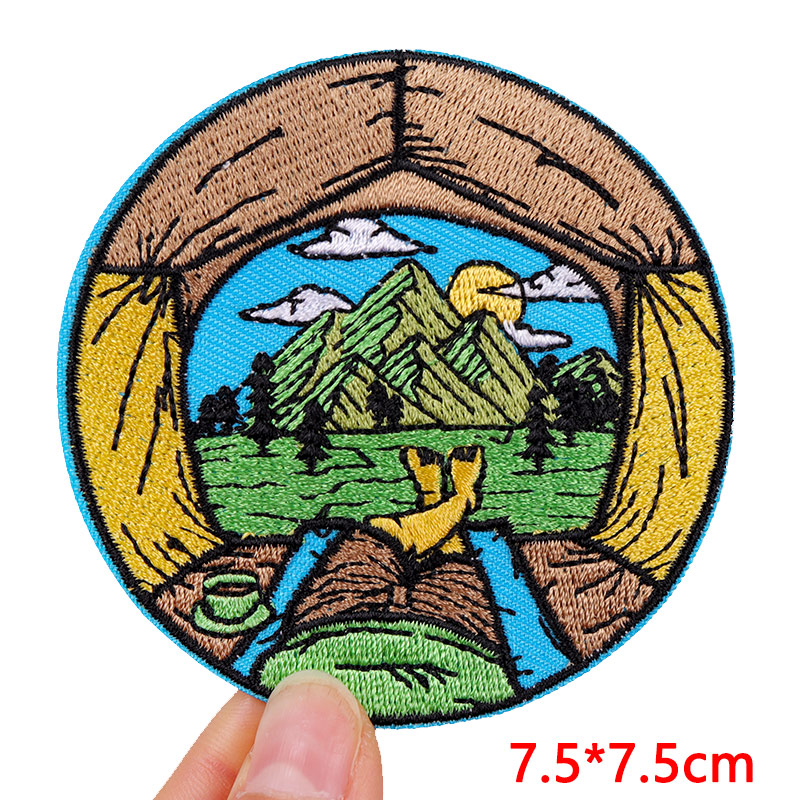 Gestickte Aufnäher mit Kompass – Outdoor Adventure Show Bewertung und Preis