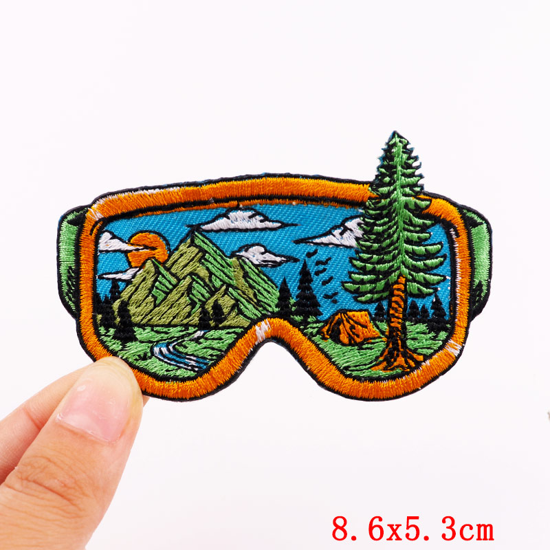 Gestickte Aufnäher mit Kompass – Outdoor Adventure Show Bewertung und Preis