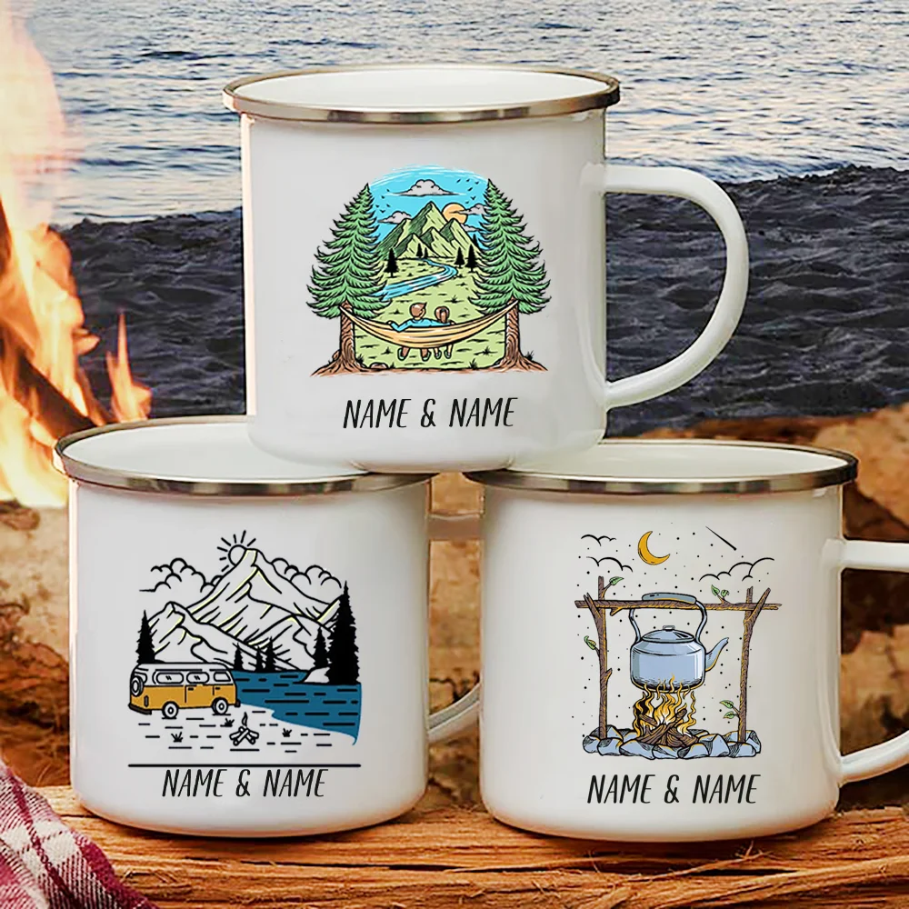Emaille Becher mit personal is – Outdoor Adventure Names Bewertung und Preis